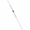 Royal Sapphire Set από Ασήμι 925 Επιπλατινωμένο